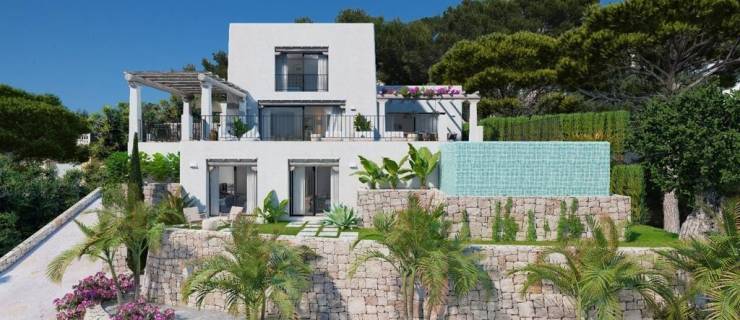 Diese zu verkaufende Villa in Moraira verbindet Design mit Natur
