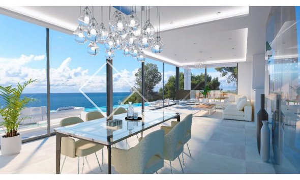 zeezicht - Geweldige nieuwbouw villa te koop in Benissa