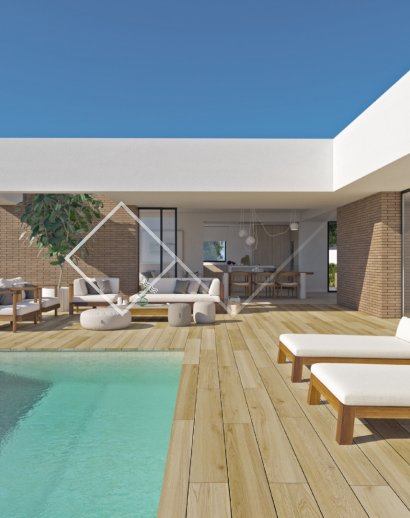 Moderne villa te koop in Benitachell met zeezicht